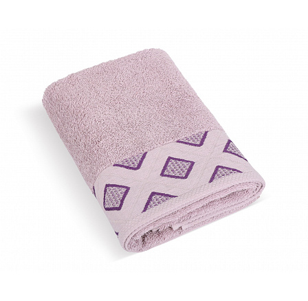 Froté uterák Diamant 50x100cm 500g fialový