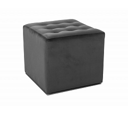 Taburet LORI VELVET, čierna Bluvel 19