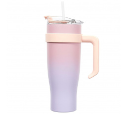 Termohrnček Miami Tie-Dye fialový/ružový