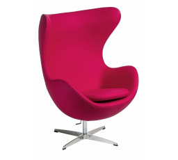Kreslo Vajce kašmír fuchsie 42 Premium
