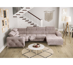 Rohová sedacia súprava ORION MAX III, relax s funkciou spania 165x320x190 cm - voliteľný odtieň - ľavá