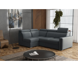 Sedacia súprava Petrit VI ľavá Paros tmavo sivá