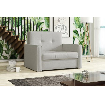 Strieborné kreslo Vivian Bis I