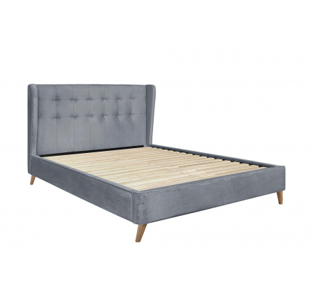 Posteľ ESTELLA 160, Sivá