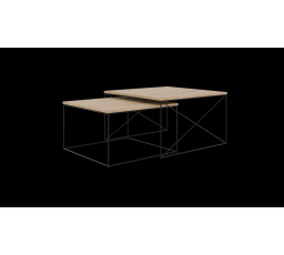 Konferenčný stolík 2v1 Licco Čierny+Artisan