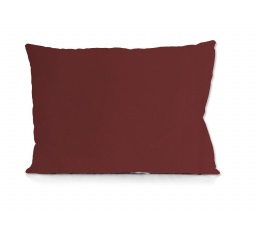 Saténová obliečka na vankúš vínová 50x70
