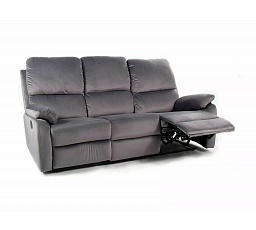 Pohovka SPENCER 3 VELVET, Sivý Bluvel 14