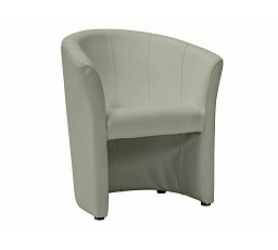 Kreslo TM-1, Sivá ekokoža EK-8/Wenge