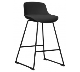 Stołek barowy Tina low Black PU