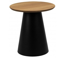 Stolík Soli 45cm dub/čierny