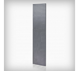 Perforovaná doska do regálu antracitová: JOHNNYS, 2 kusy, 1800 x 20 x 420 mm