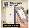 Kovová policová skriňa uzamykateľná - JAN, Antracit/Biela