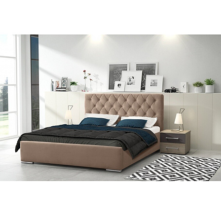 Posteľ TYP 06 180x200, SLIM, Nr 5, Trynity 04