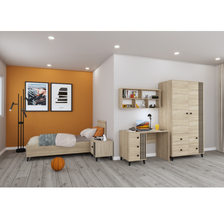 Detská izba - FOX 4, Dub Sonoma