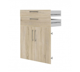 Dvere so zásuvkami Office 425 dub sonoma