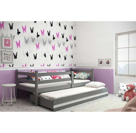 Posteľ s prístelkou Norbert II 90x200 grafit