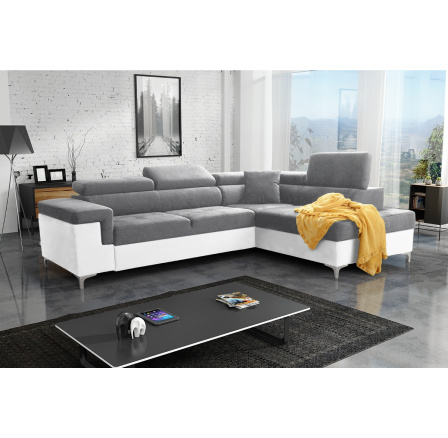 Rohová sedacia súprava s funkciou spania Trego Sawana 21 Soft 017 Bočná pravá