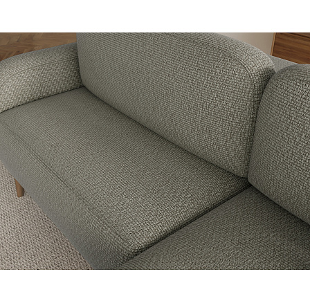 Bawal corner sofa with sleeping function and storage compartment, green bouclé, right-hand side Tonall 33 188x100 Right 1
