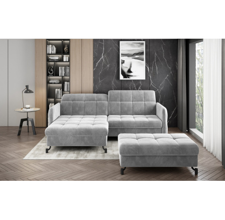 Rohová sedacia súprava LORELLE + Taburet Paros 05 110x200 Ľavý 1 Rohová sedacia súprava LORELLE + Taburet Paros 05 110x200 Ľavý 1