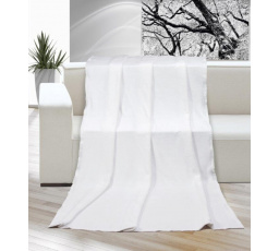 Deka micro jednolôžko 150x200cm biela prírodná (smotanová)
