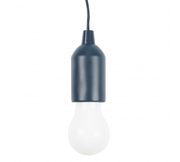 Lampa wisząca żarówka turkusowa