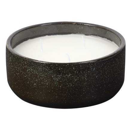 Sviečka Glaze XL v čiernej keramike Sviečka Glaze XL v čiernej keramike