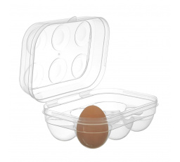 Plastový priehľadný obal na vajcia