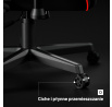 Herné kreslo LED RGB Starter čierne