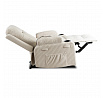 Rozkladacie Masážne Kreslo BOX Béžový Manšester