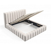 Posteľ GINO 160x200 s nízkym čelom, Velluto 15