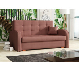 Pohovka Vivian Gold III ružová