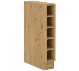 Kuchynská dolná skrinka MOLLY 15-D-OTW-BB, Dub artisan