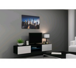 TV komoda VIGO CLASS - čiernobiela