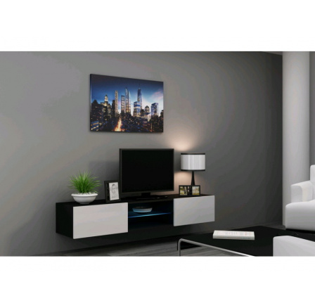 TV komoda VIGO CLASS - čiernobiela