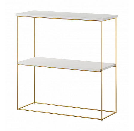 Konzola Toni Zlatá+Biela