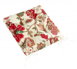 Sedák prešívaný 40x40 cm kvet