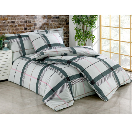 Bavlnená obliečka na vankúš Tailor grey 70x90