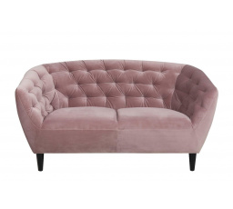 Sofa Ria VIC 2-miestna ružová