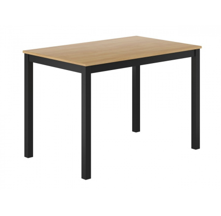 PREDPREDAJ -15% do 02.02 ! Drevený stôl 70x110 - prírodný dub + čierny ST36-FX PREDPREDAJ -15% do 02.02 ! Drevený stôl 70x110 - prírodný dub + čierny ST36-FX