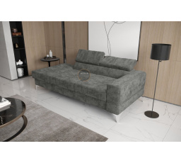 Sofa TOSCANIA II leňoška 205 cm - sivá, ľavá strana