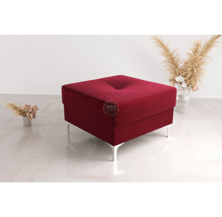 Taburet s kontajnerom 55x55 cm - Odtiene červenej Taburet s kontajnerom 55x55 cm - Odtiene červenej