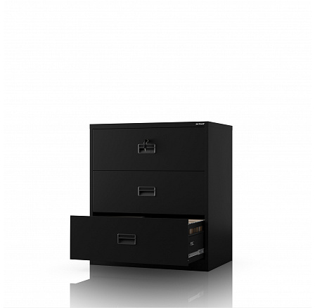 Čierna kovová kartotéková skriňa: SARAN XL V3, 900 x 1020 x 600 mm Čierna kovová kartotéková skriňa: SARAN XL V3, 900 x 1020 x 600 mm