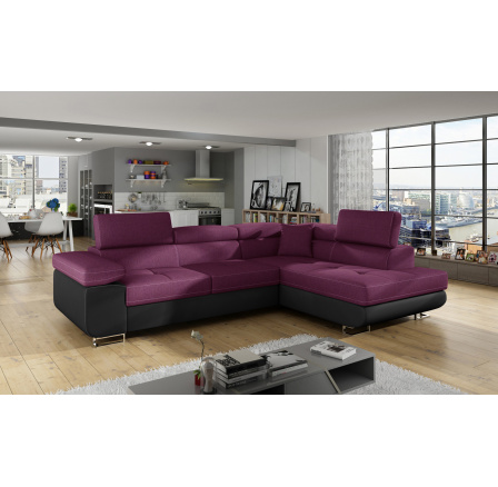 Rohová pohovka ATOS, Lars 68/Soft 11, pravá