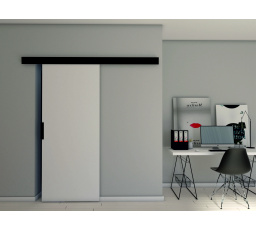Posuvné dvere STANDART MIX - A100, biela/čierna