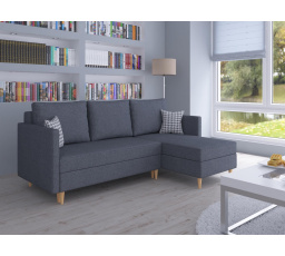 Rohová sedacia súprava Oliver UNI sivá