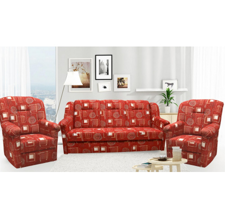 Sedacia súprava Panda A 3f+1+1+1 Cyklón bordo