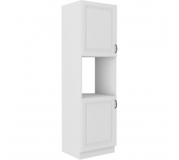 Kuchynská skriňa STIPE na vstavanú rúru 60 DP 210 2F, Biela