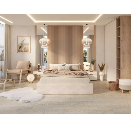 Čalúnená posteľ ORLANDO 180x200