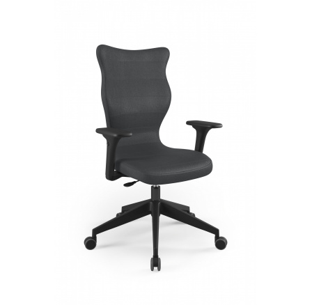 Kancelárska otočná stolička NERO , čierna Vega 17 veľkosť 7