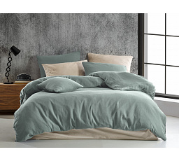 Mušelínové obliečky 140x220, 70x90 cm mint